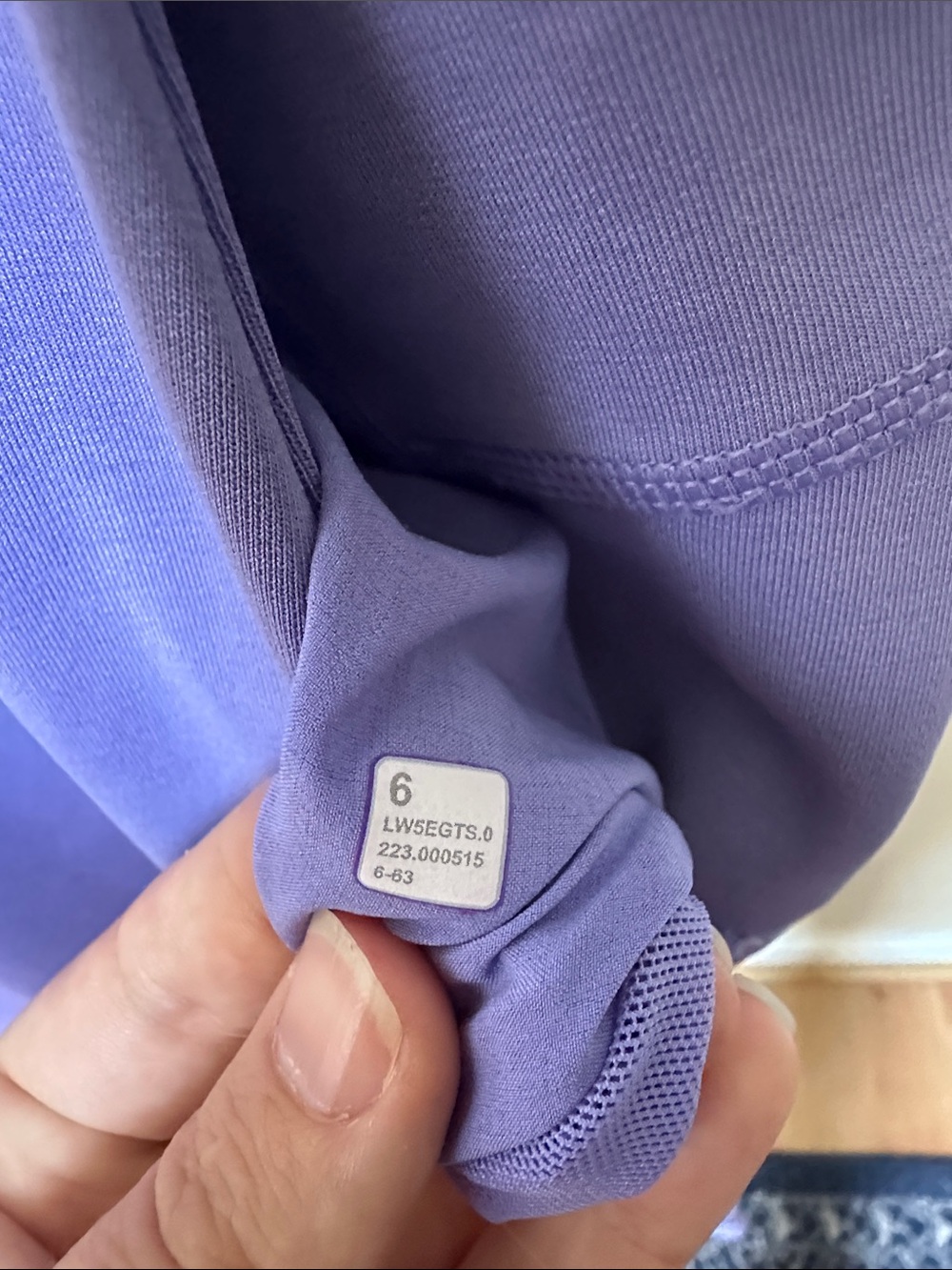 Lululemon Softstreme High-Rise Straight-Leg Pant Purple Size 6 LW5EGTS - Picture 5 of 13